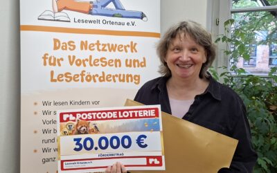 Postcode Lotterie fördert Lesewelt Ortenau